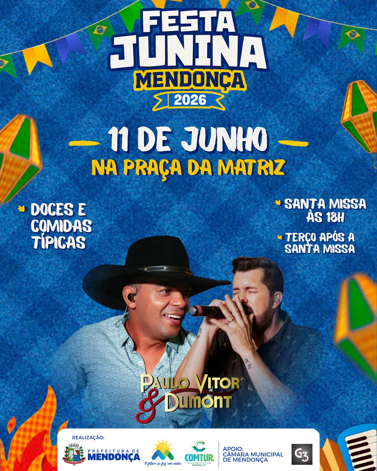 A tradição vai tomar conta da Praça da Matriz! 